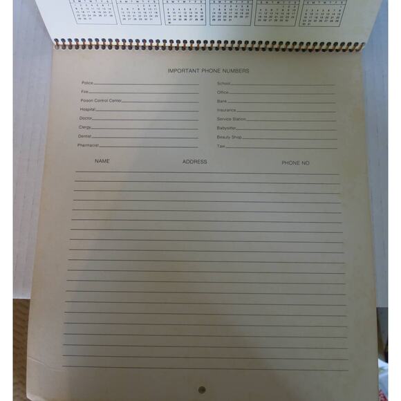 Ziggy 1983 Wall Calendar Close Encounters No Writing American Greetings Vintage - Picture 11 of 12